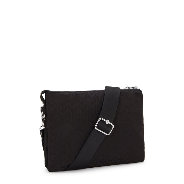 KIPLING Medium crossbody (with removable shoulderstrap) Female Noir Sign Jq Riri L I8044-4NW