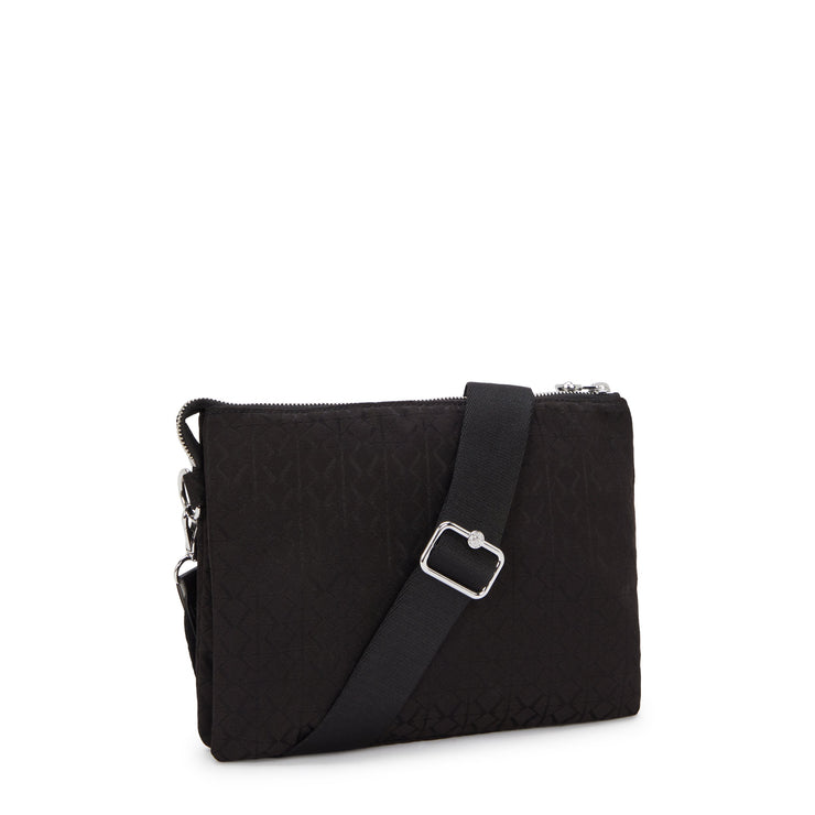 KIPLING Medium crossbody (with removable shoulderstrap) Female Noir Sign Jq Riri L I8044-4NW