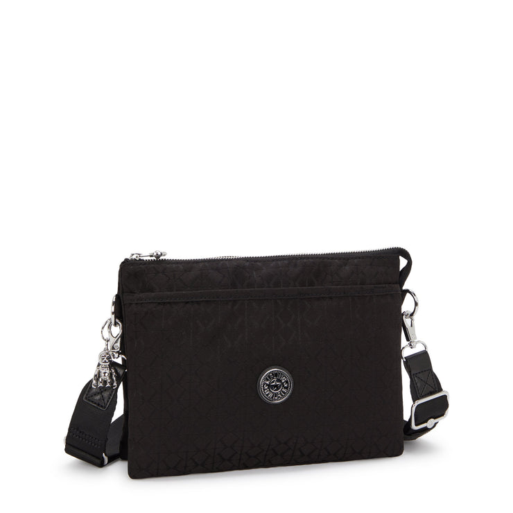 KIPLING Medium crossbody (with removable shoulderstrap) Female Noir Sign Jq Riri L I8044-4NW