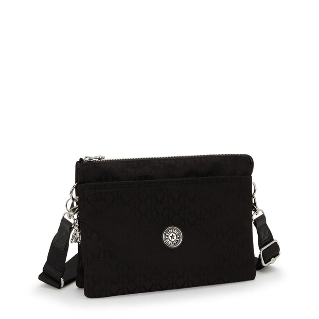 KIPLING Medium crossbody (with removable shoulderstrap) Female Noir Sign Jq Riri L I8044-4NW