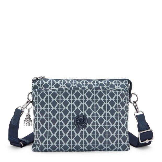 KIPLING Medium crossbody (with removable shoulderstrap) Female Navy Sign Jq Riri L I8044-8DM