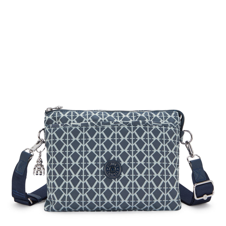 KIPLING Medium crossbody (with removable shoulderstrap) Female Navy Sign Jq Riri L I8044-8DM