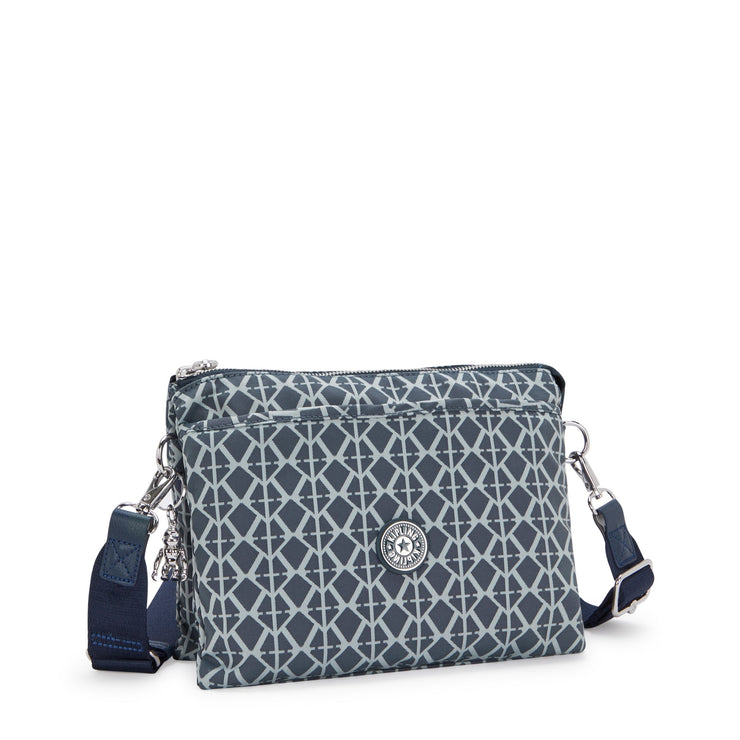 KIPLING Medium crossbody (with removable shoulderstrap) Female Navy Sign Jq Riri L I8044-8DM