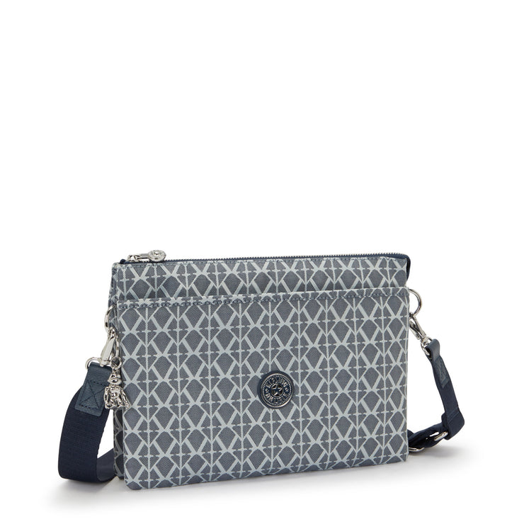 KIPLING Medium crossbody (with removable shoulderstrap) Female Navy Sign Jq Riri L I8044-8DM