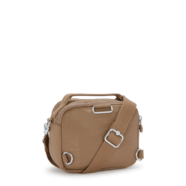 KIPLING Small crossbody (convertible to backpack) Female Early Tan Cahir I8061-7CN