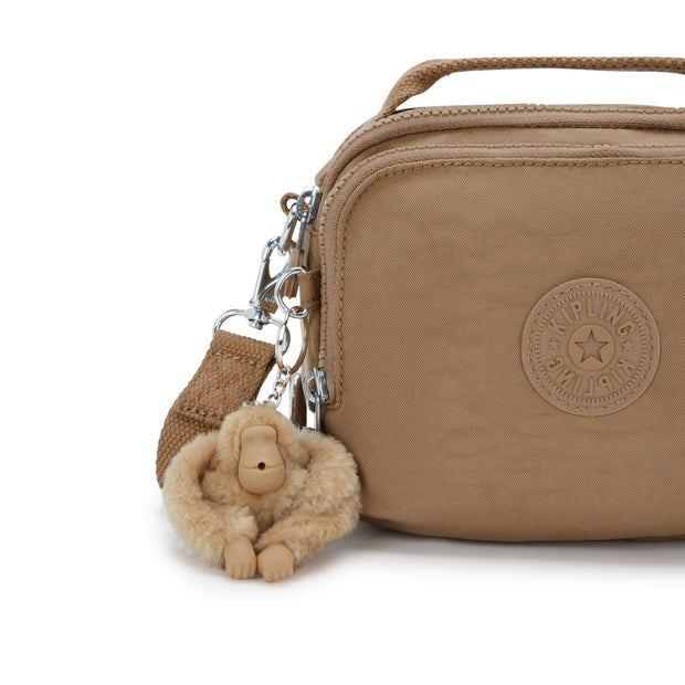 KIPLING Small crossbody (convertible to backpack) Female Early Tan Cahir I8061-7CN