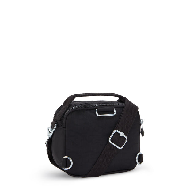 KIPLING Small crossbody (convertible to backpack) Female Black Noir Cahir I8061-P39