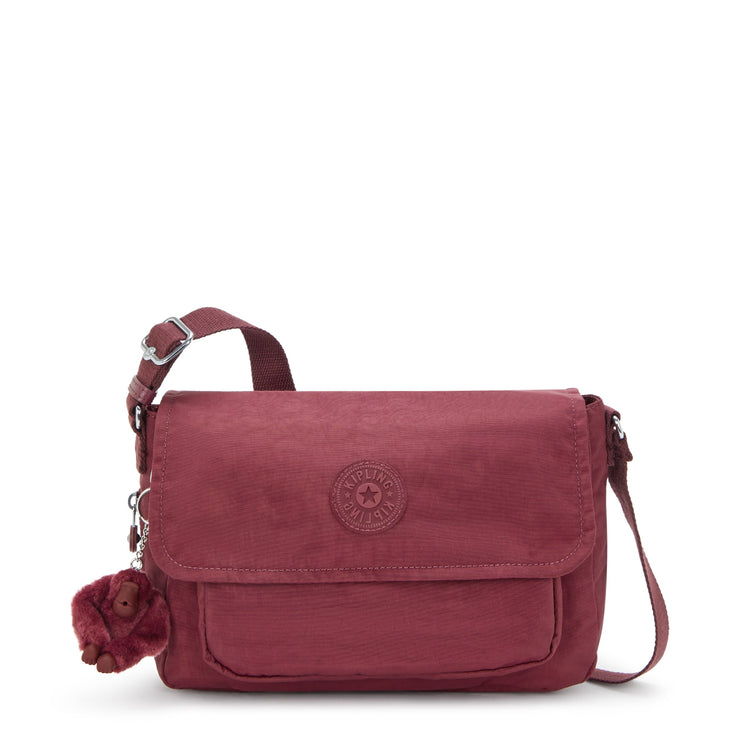 KIPLING Medium crossbody (with expandable zip) Female Lounge Wine Dalma I8123-5FW