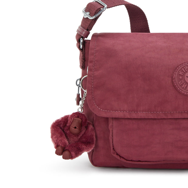 KIPLING Medium crossbody (with expandable zip) Female Lounge Wine Dalma I8123-5FW