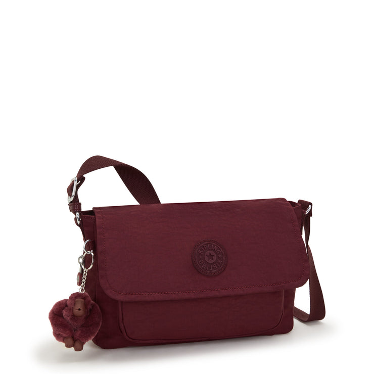 KIPLING Medium crossbody (with expandable zip) Female Lounge Wine Dalma I8123-5FW