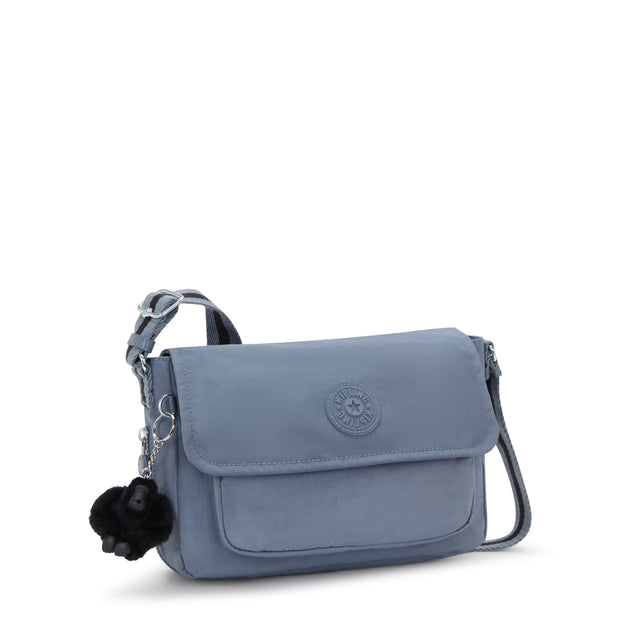 KIPLING Medium crossbody (with expandable zip) Female Blue Stone Dalma I8123-6FB