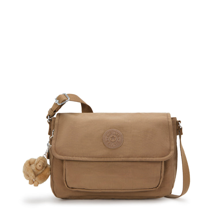 KIPLING Medium crossbody (with expandable zip) Female Early Tan Dalma I8123-7CN