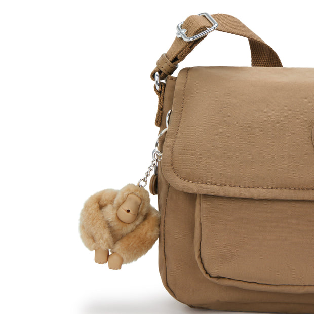 KIPLING Medium crossbody (with expandable zip) Female Early Tan Dalma I8123-7CN