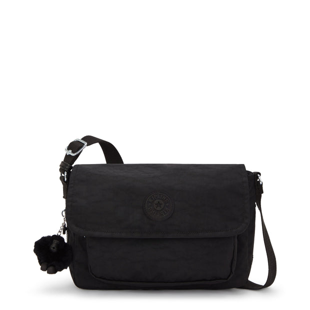 KIPLING Medium crossbody (with expandable zip) Female Black Noir Dalma I8123-P39