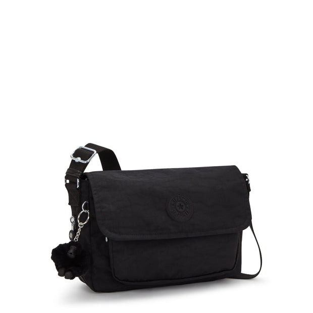 KIPLING Medium crossbody (with expandable zip) Female Black Noir Dalma I8123-P39