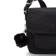 KIPLING Medium crossbody (with expandable zip) Female Black Noir Dalma I8123-P39