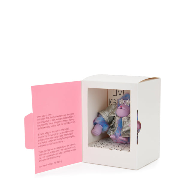 KIPLING Collector monkey Female Disco Lilac Disco Monkey I8148-3SE