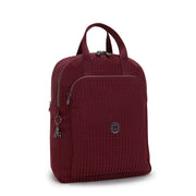 KIPLING Large backpack (with laptop compartment) Female Maroon Tile Jq Kazuki L I8227-9HX