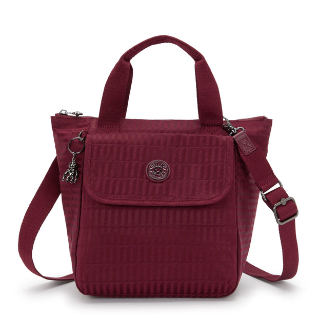 KIPLING Medium lunchbag (with removable shoulderstrap) Female Maroon Tile Jq Awakea I8630-9HX