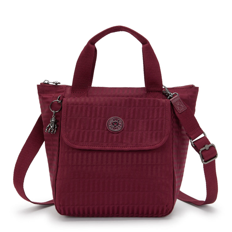 KIPLING Medium lunchbag (with removable shoulderstrap) Female Maroon Tile Jq Awakea I8630-9HX