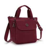 KIPLING Medium lunchbag (with removable shoulderstrap) Female Maroon Tile Jq Awakea I8630-9HX