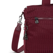 KIPLING Small working bag (with removable shoulderstrap) Female Maroon Tile Jq Elysia Work S I8795-9HX