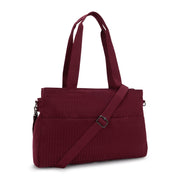 KIPLING Working bag (with removable shoulderstrap) Female Maroon Tile Jq Elysia Work I8829-9HX