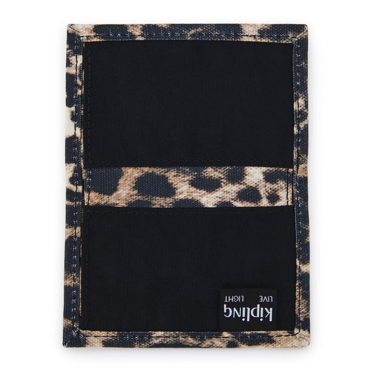 KIPLING Small cardholder Female Wild Leopard Bl Itta I8979-4KU