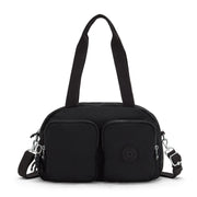 KIPLING-COOL DEFEA-Medium shoulderbag (with removable shoulderstrap)-Black Noir-I2849-P39 - I2849-P39