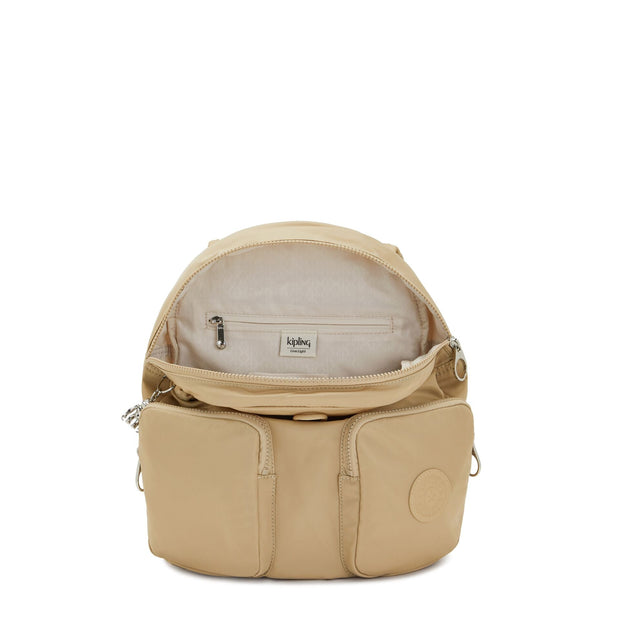 New City Pack S Natural Beige
