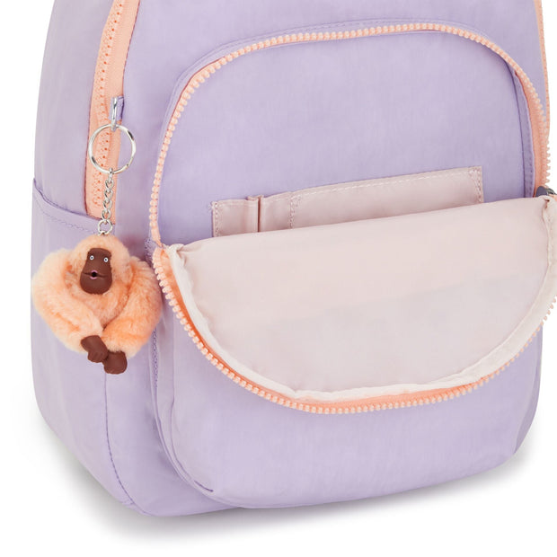Kipling Small Backpack With Tablet Protection Female Endless Lila Combo Seoul S