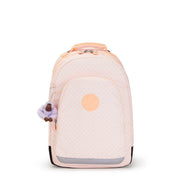KIPLING Large backpack with laptop protection Female Girly Tile Prt Class Room