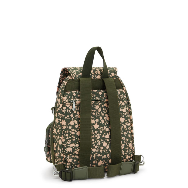 KIPLING Small backpack (convertible to shoulderbag) Female Fresh Floral Firefly Up