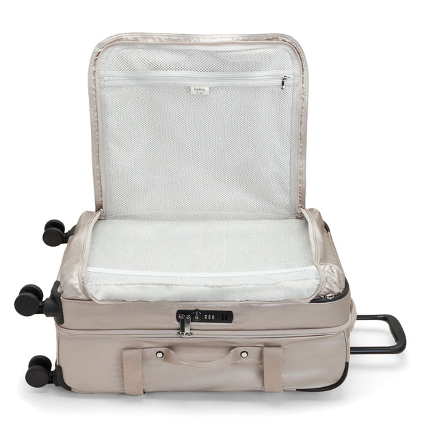 KIPLING-Spontaneous M-Medium wheeled luggage-Metallic Glow-I7883-48I