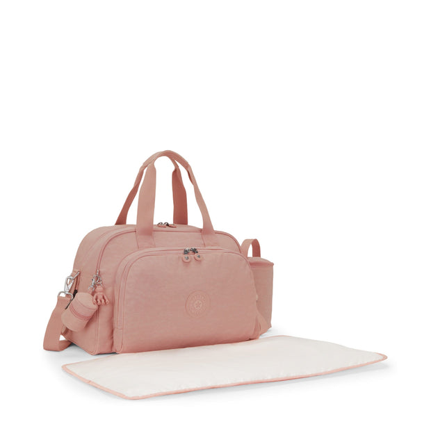 Kipling-Camama-Large Babybag (With Changing Mat)-Tender Rose-10153-D8E