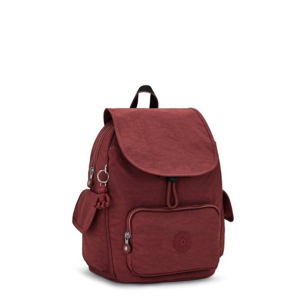 Kipling-City Pack S-Small Backpack-Flaring Rust-15635-A1N