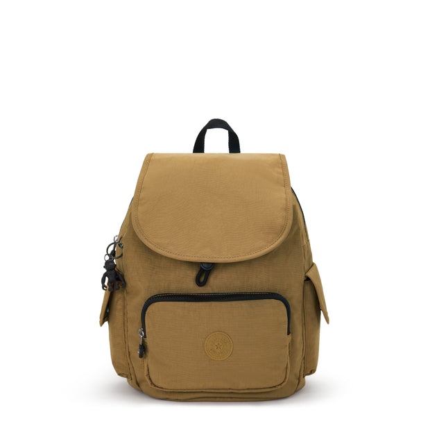 KIPLING-City Pack S-Small Backpack-Warm Beige Combo-15635-KZ6
