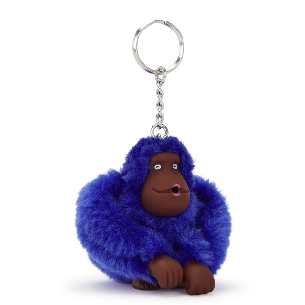 Kipling Medium Monkey Keyhangers Female Electric Blue Monkeyclip M Single
