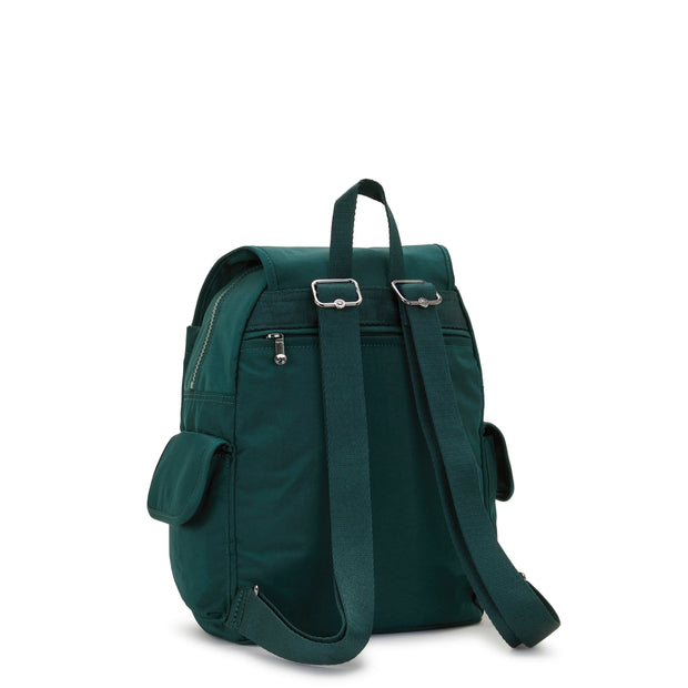 Kipling-City Pack S-Small Backpack-Deepest Emerald-I2525-Pd3