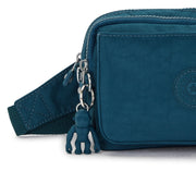 Kipling Small Crossbody Convertible To Waistbag (With Removable Straps) Female Cosmic Emerald Abanu Multi