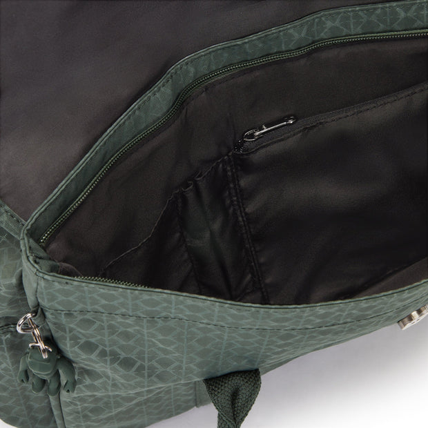 Kipling-Superworker-Working Bag (With Removable Shoulderstrap)-Sign Green Embosse-I4718-F6C