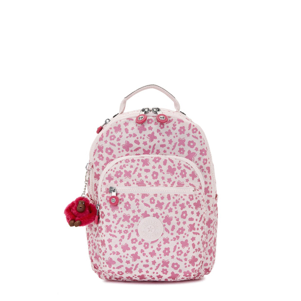 KIPLING Small Backpack (With Laptop Protection) Female Magic Floral Seoul S