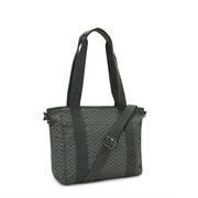 Kipling-Asseni S-Small Tote (With Removable Shoulderstrap)-Sign Green Embosse-I6232-F6C