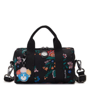 KIPLING-Bina-Small Handbag (With Removable Shoulderstrap)-Frida Kahlo Floral-I7598-3NF