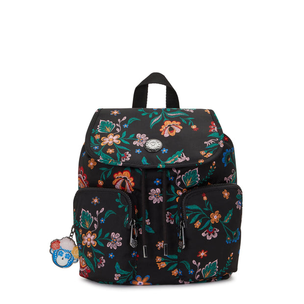 KIPLING-Anto S-Small Backpack-Frida Kahlo Floral-I7760-3NF