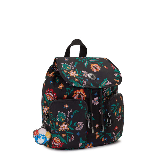 Kipling-Anto S-Small Backpack-Frida Kahlo Floral-I7760-3Nf